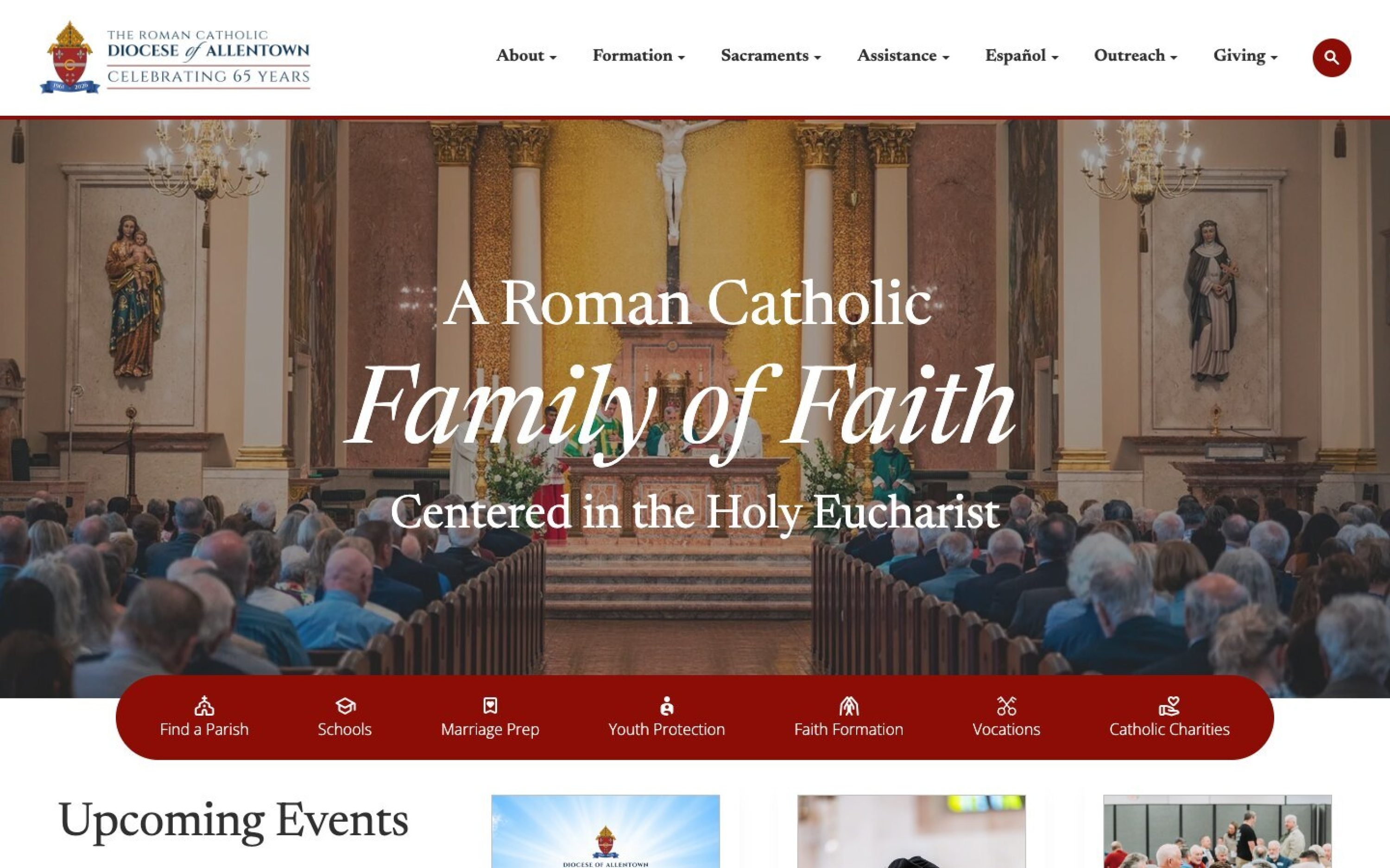 Diocese of Allentown home page